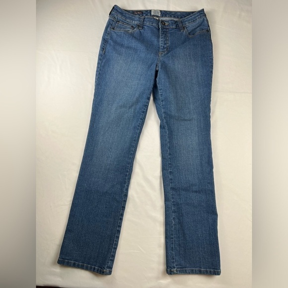 St. John's Bay Denim - St John’s Bay - Women’s Jeans - Blue - Size 12 - Straight Leg